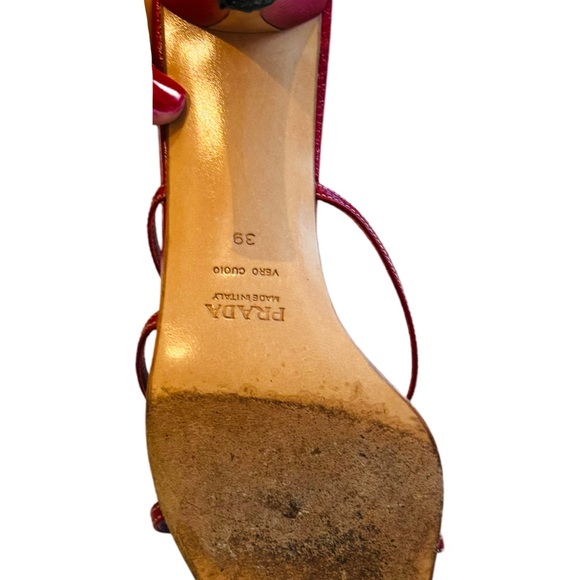 PRADA CRISS CROSS SLIDE SZ39.5 $249 - Picture 2 of 3